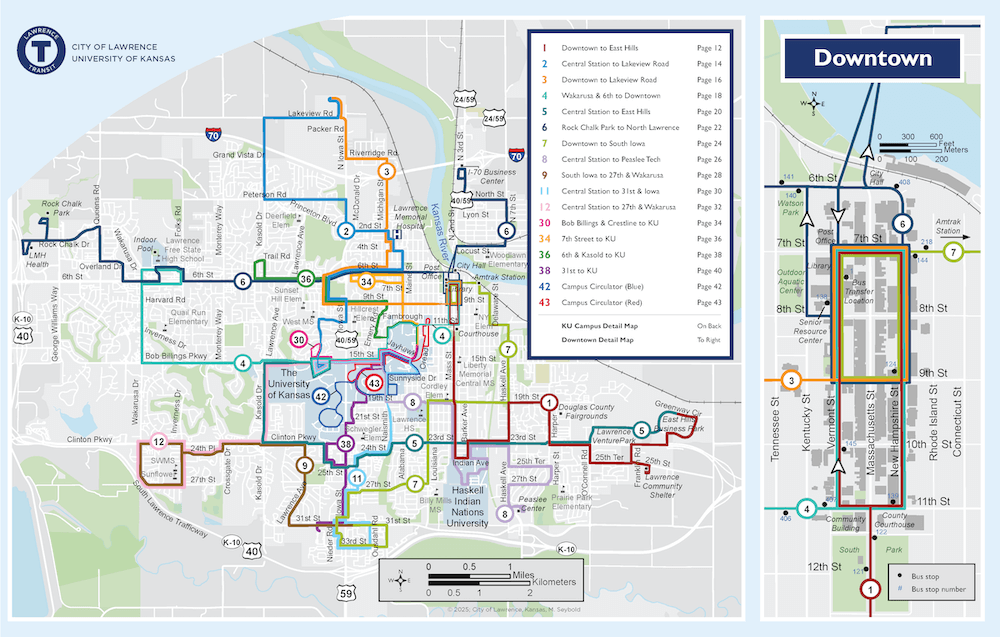 LawrenceKSTimes's tweet card. Feedback from bus drivers and the public have been incorporated into Lawrence Transit route and schedule updates, which will go into effect Friday, Aug. 1.