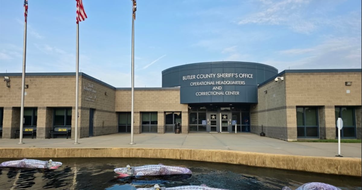 MDPitmanJournal's tweet card. A social media post by Butler County’s sheriff showing fake alligators guarding the county’s jail was called an “egregious act of cruelty and historical mockery” by the Black Lives Matter Dayton...