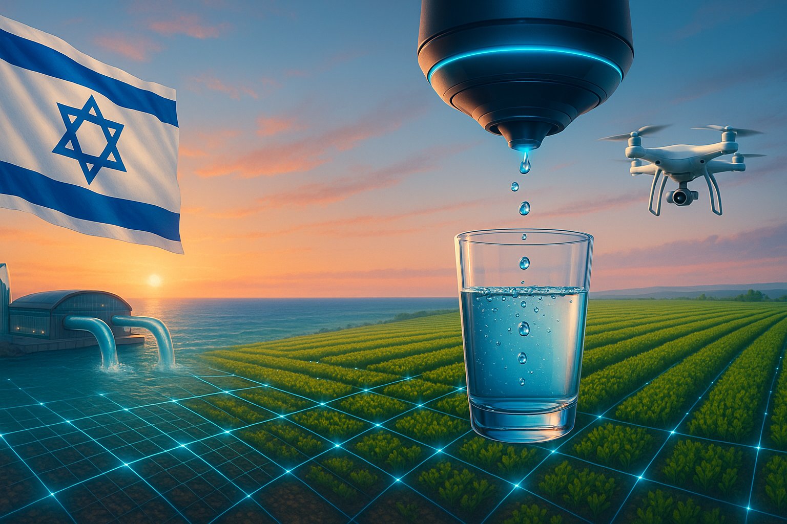 HananyaNaftali's tweet card. How did tiny Israel beat the desert, solve water scarcity, and become the world’s water superpower? The answer will shock you.