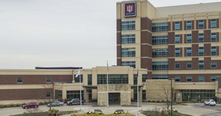 purdueexponent's tweet card. Indiana University Health will spend $214 million on West Lafayette's first hospital and other healthcare facilities within Greater Lafayette.