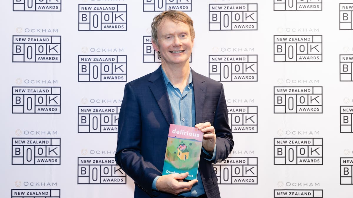 theockhams's tweet card. Damien Wilkins nearly missed the awards after his flight out of Wellington was cancelled.