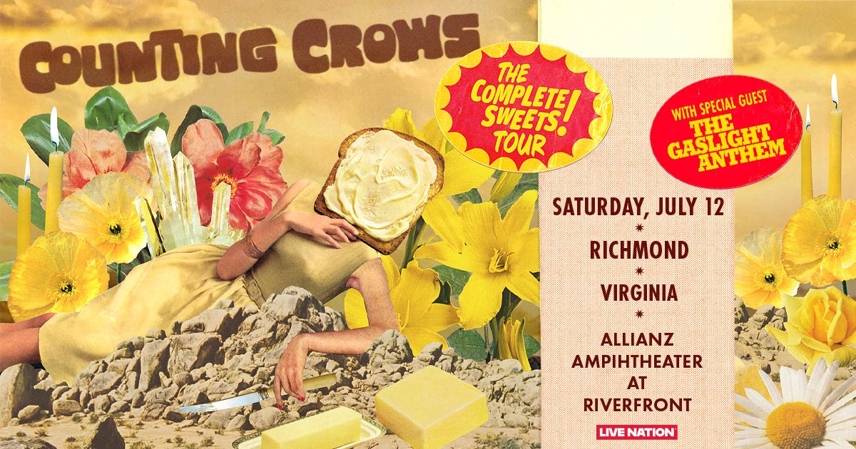 alt1021rva's tweet card. Win Tickets to see Counting Crows!