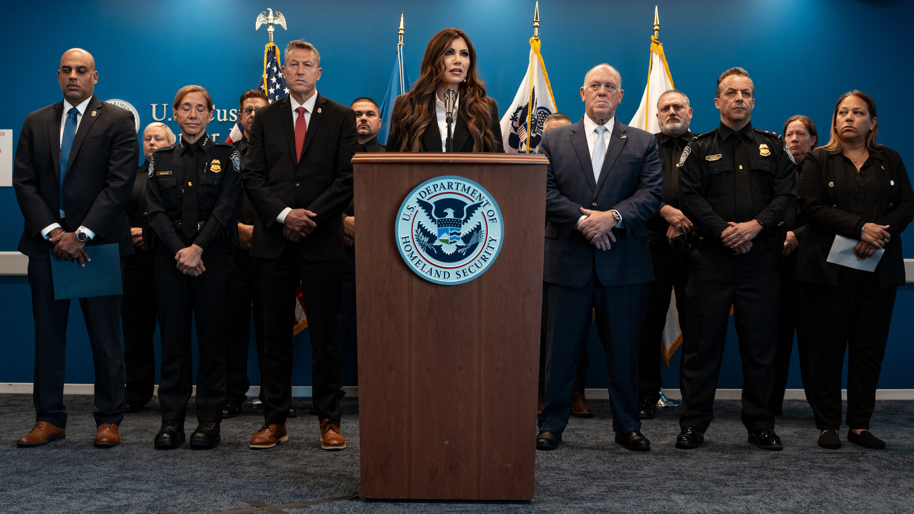 luisferre's tweet card. The officials also faulted Mayor Eric Adams of New York, where the shooting occurred, and promised to flood the city with federal agents who would search for undocumented migrants.