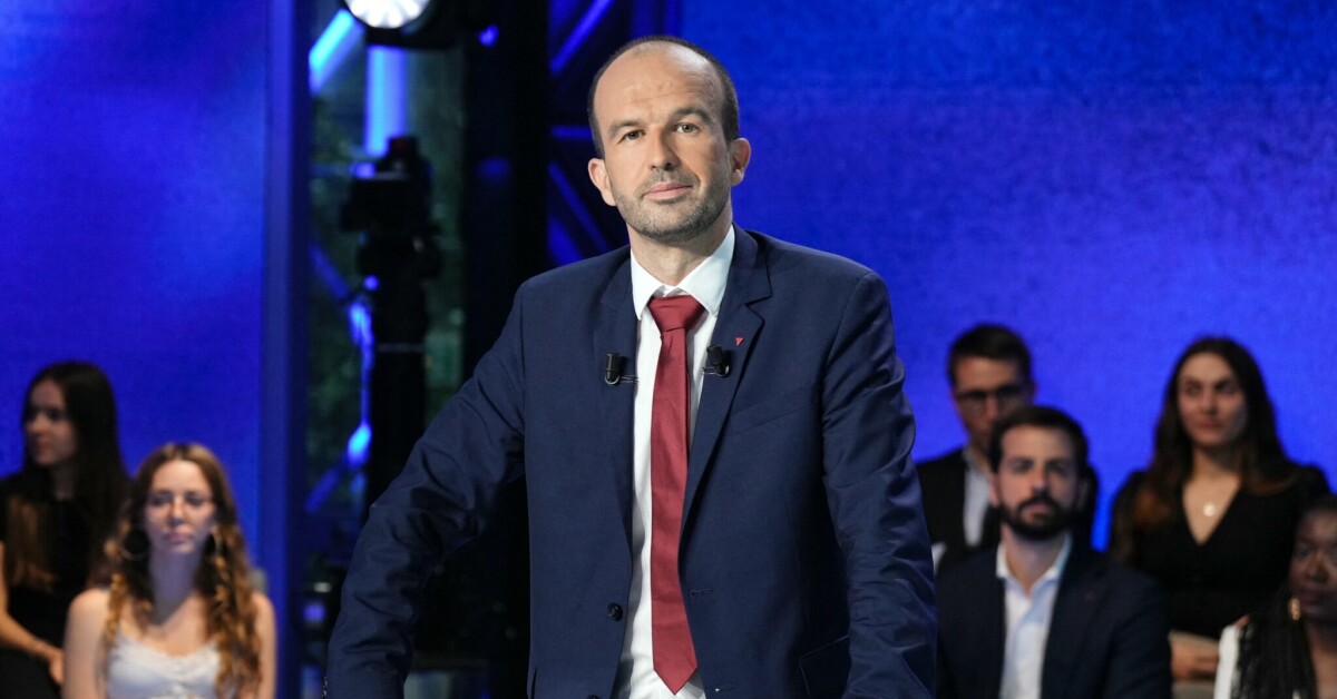 FigaroPolitique's tweet card. Manuel Bompard, lieutenant zélé et successeur potentiel de Jean-Luc Mélenchon