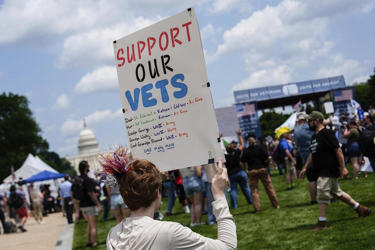 Unite4Vets's tweet card. The language in the Senate's version of the fiscal 2026 VA appropriations bill offers a mild, but notable bipartisan rebuke of staffing cuts at the VA, which have been pared down but are still...