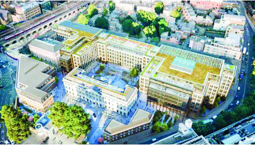 tweetingtonia's tweet card. China’s new mega-embassy plan at Royal Mint Court stirs controversy in the UK over secrecy, security threats, protests, heritage concerns, and influence