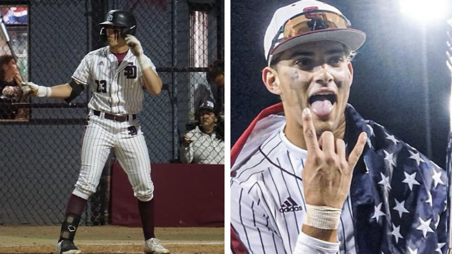 ParklandTalk's tweet card. A pair of Marjory Stoneman Douglas graduates were officially selected bye the Miami Marlins in the 2025 MLB Draft.