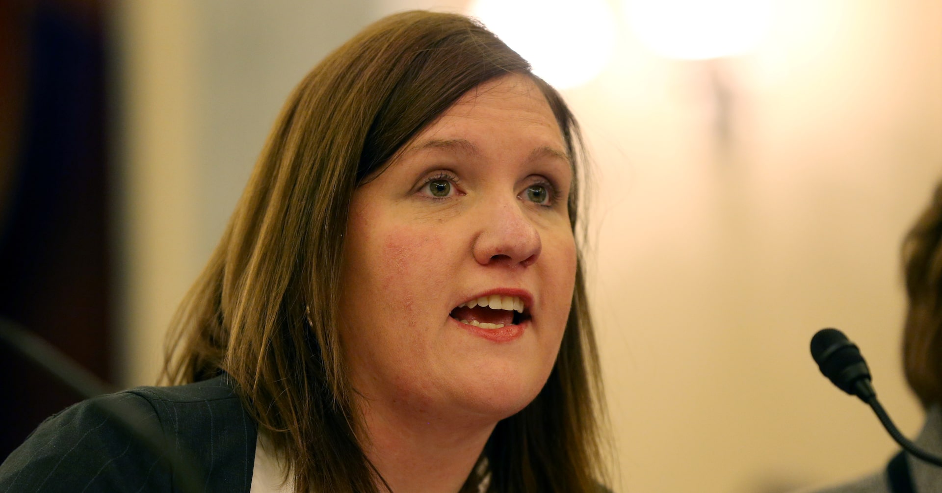 Reuters's tweet card. A U.S. appeals court late on Monday temporarily blocked a court order that allowed Democratic U.S. Federal Trade Commissioner Rebecca Slaughter to resume her role at the agency, despite the White...