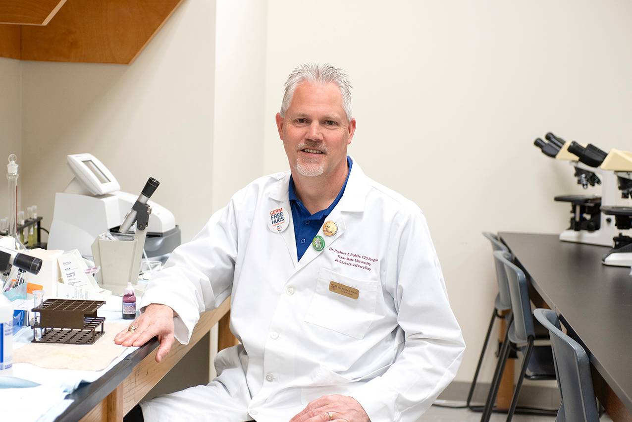 txst_news's tweet card. Rodney Rohde, Ph.D., regents' and university distinguished professor and chair of the MLS Program at TXST, has been selected as an ASM Distinguished Lecturer for the 2025-2027 Program.