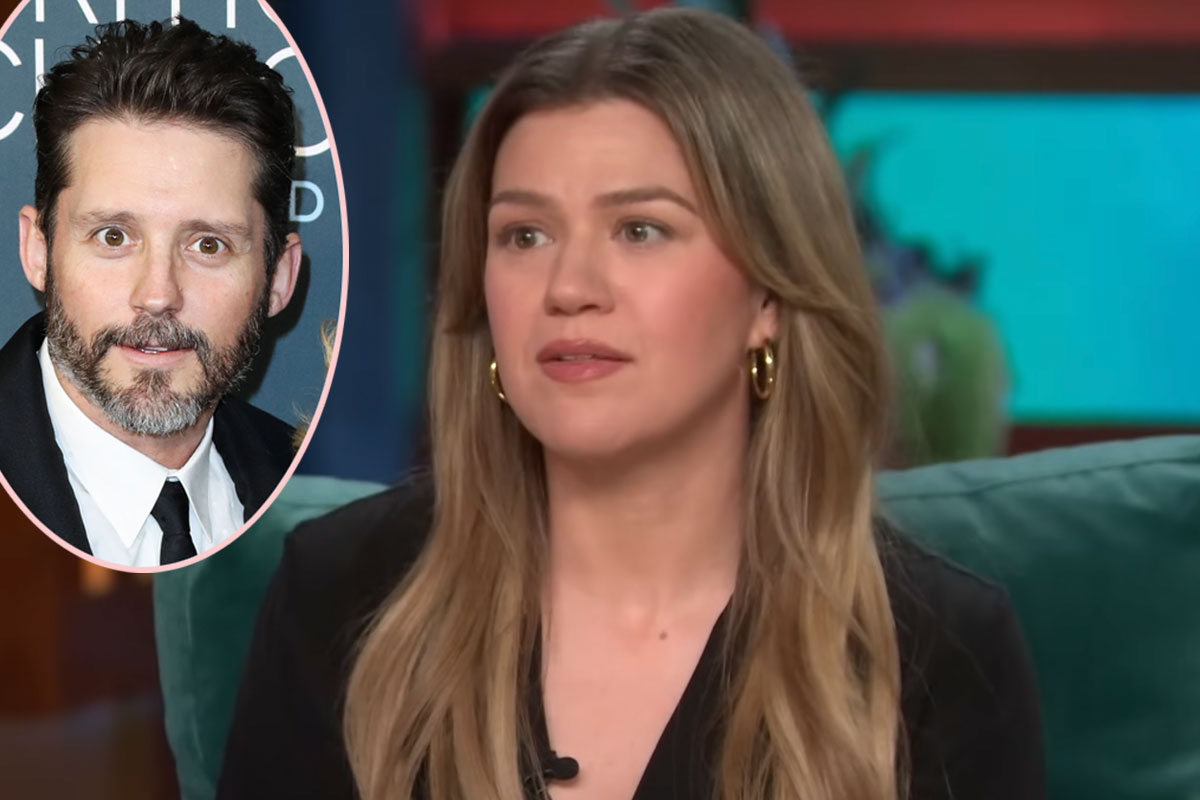 PerezHilton's tweet card. Kelly Clarkson ain’t keen on dating these days... It’s been half a decade now since the Since U Been Gone singer filed for divorce from husband Brandon