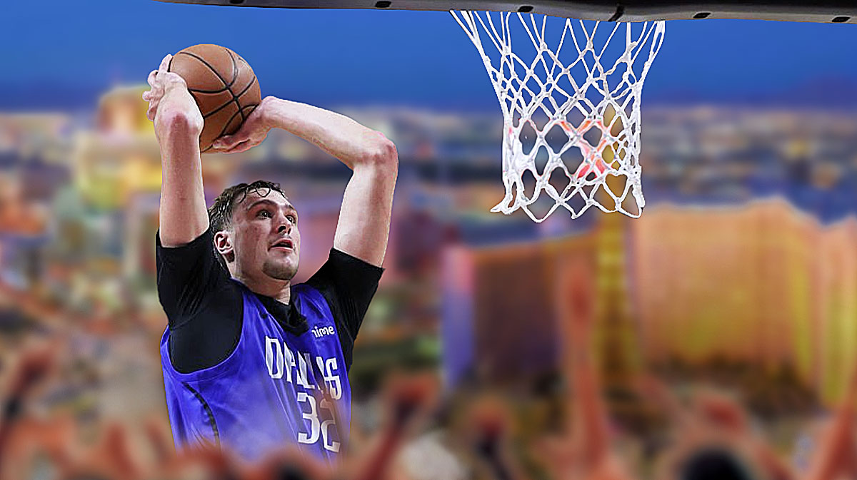 JoeyMistretta_'s tweet card. Mavericks rookie Cooper Flagg electrified at Summer League while displaying flashes of Jayson Tatum's game.