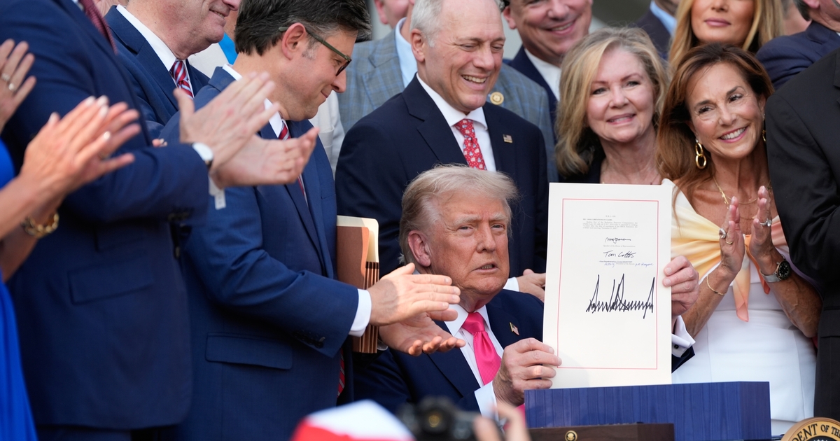 JenniferShutt's tweet card. WASHINGTON — Republicans’ “big, beautiful” law will add $3.394 trillion to deficits during the next decade and lead 10 million people to lose access to health insurance, according to an analysis...