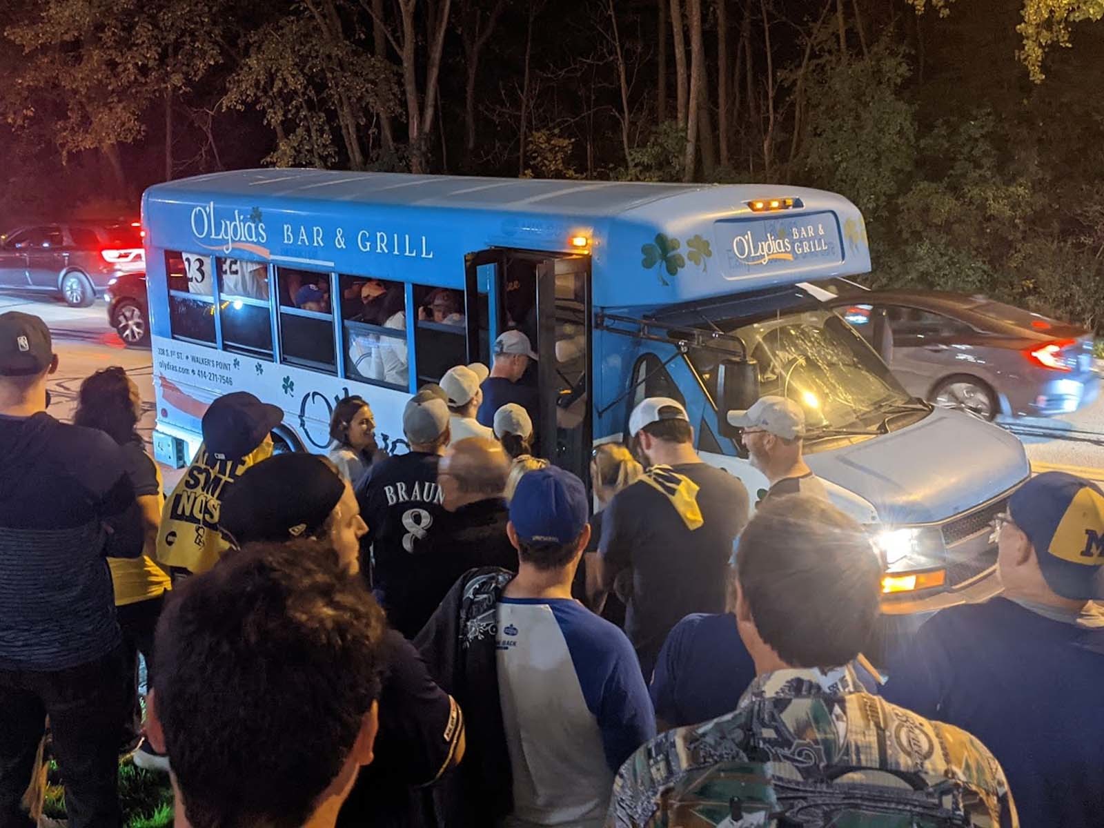 onmilwaukee's tweet card. Looking to get to a Brewers game this season without having to navigate the stadium traffic? Here are the shuttles that will get you to American Family Field with ease.