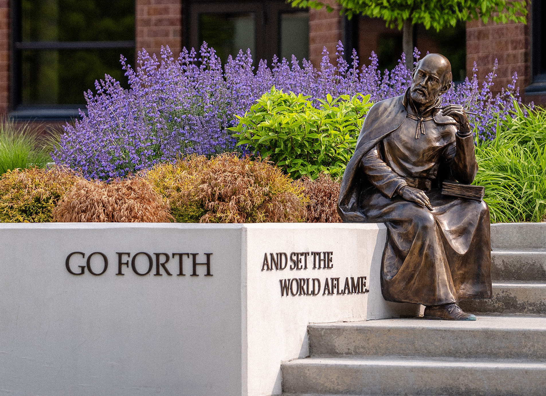 MidwestJesuits's tweet card. Providing a rare opportunity to ‘daily retreat,’ quiet the noise and discern their life's callings, a new minor and the Spiritual Exercises course invite students to grow their relationship with God...