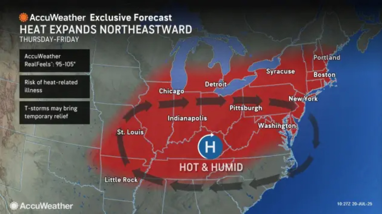 LensReality's tweet card. We’ve already had four heat waves this summer. And another one appears to be on the way.