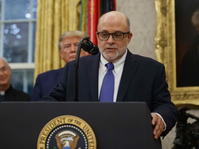 marklevinshow's tweet card. Friday's revelations by DNI Gabbard about the "Russia collusion" hoax vindicated earlier reporting by Mark Levin and Breitbart News.