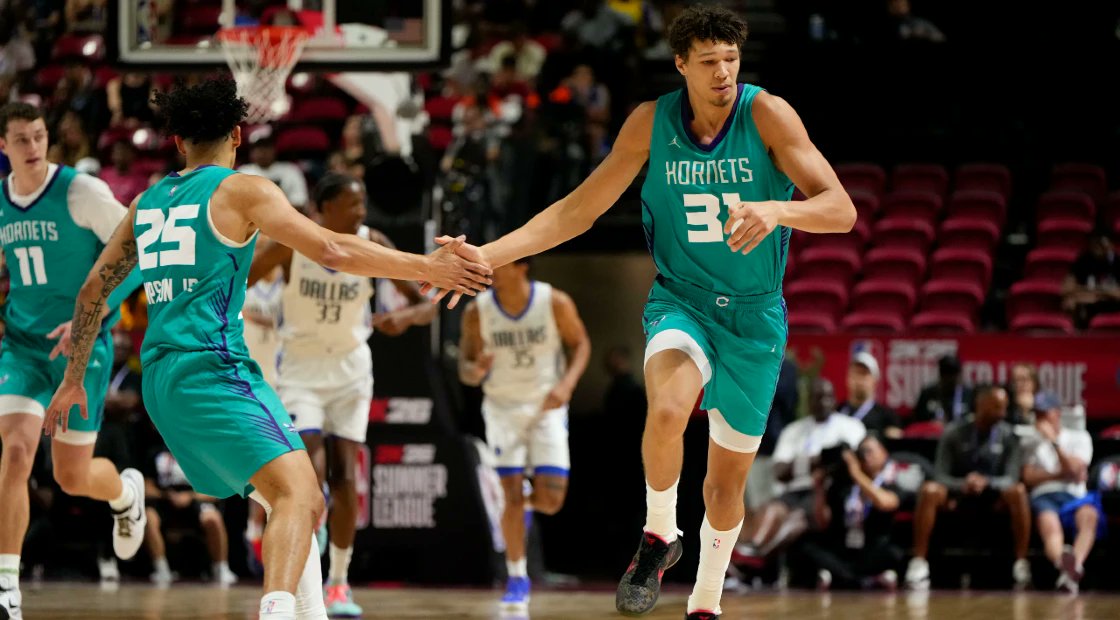 BetNCdotcom's tweet card. Do NBA Summer League wins predict regular season success? Discover what history says about the Hornets' chances after their 2025 championship victory.
