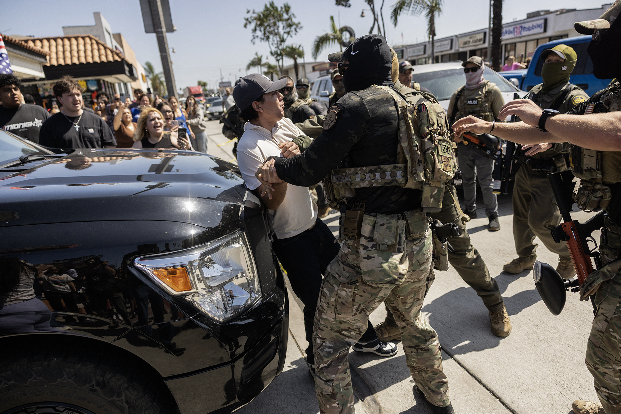 CalMatters's tweet card. The federal government's actions and comments show they respect no sanctuary and no protection in the very things they claim to be guarding.
