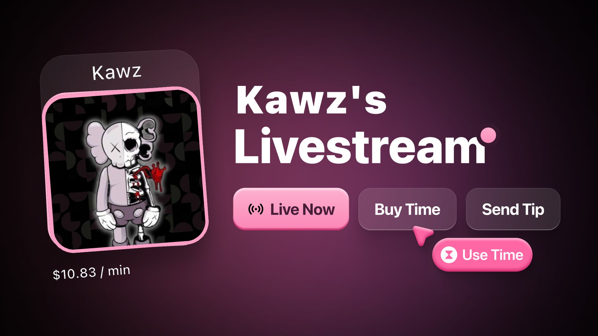 0xKawz's tweet card. Watch live on Time.fun