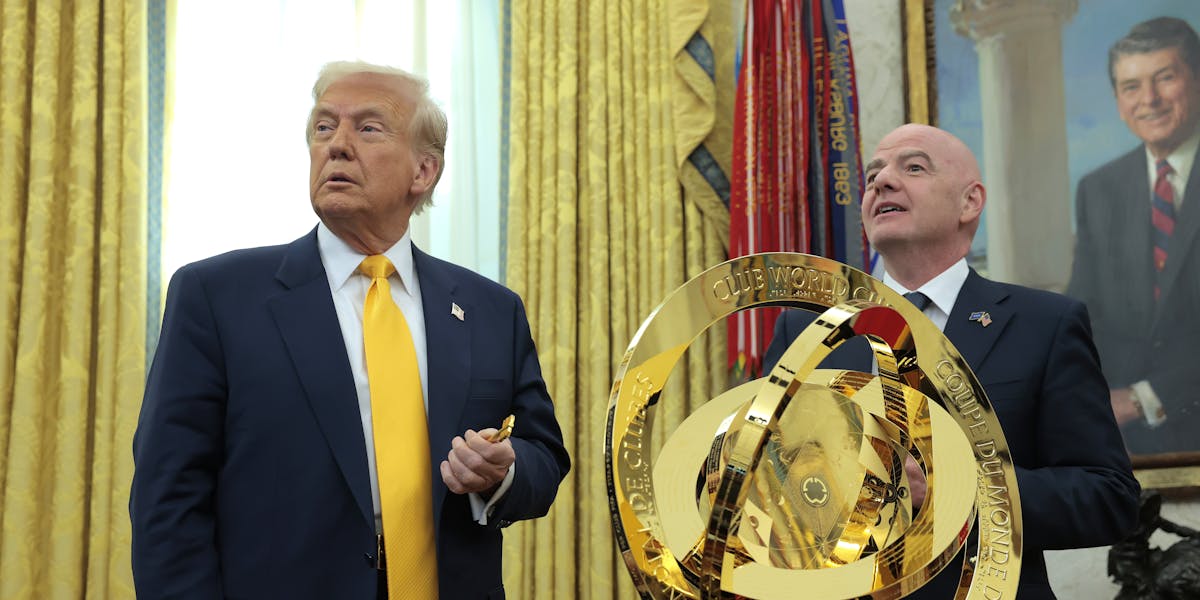accountable_us's tweet card. The president has anointed himself chair of next year’s lucrative sporting event, which was once entangled in the biggest sports bribe scandal in history. What could go wrong?