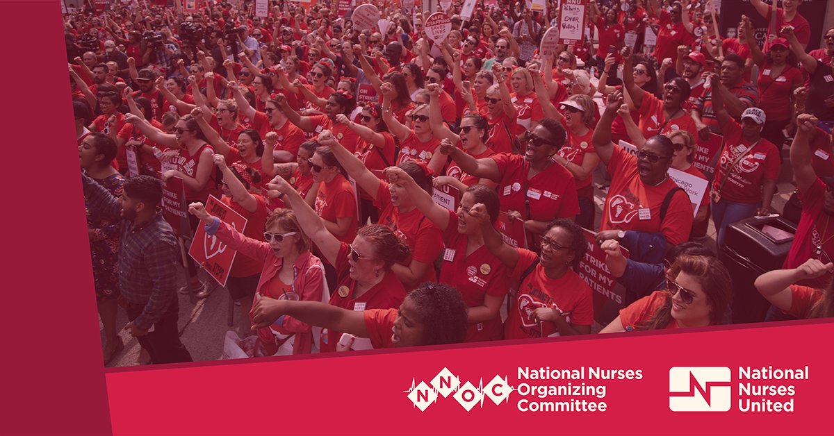 NationalNurses's tweet card. Nurses from three Healthcare Systems of America (HSA) hospitals in Florida — Palmetto General Hospital in Hialeah, Coral Gables Hospital in Coral Gables, and Florida Medical Center in Lauderdale...