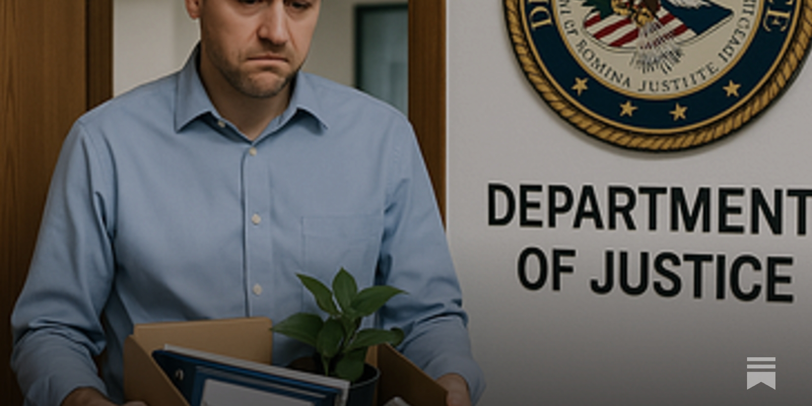 julie_kelly2's tweet card. The hollowing out of the 100,000+ workforce of the Department of Justice is drowned out by a cacophony of discord, demands, and empty promises over the "Epstein files."