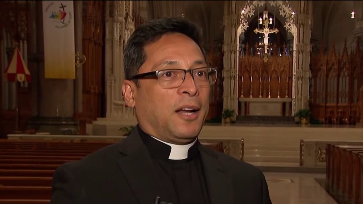 NwkArchdiocese's tweet card. Gaby Acevedo con los detalles desde Nueva Jersey. 