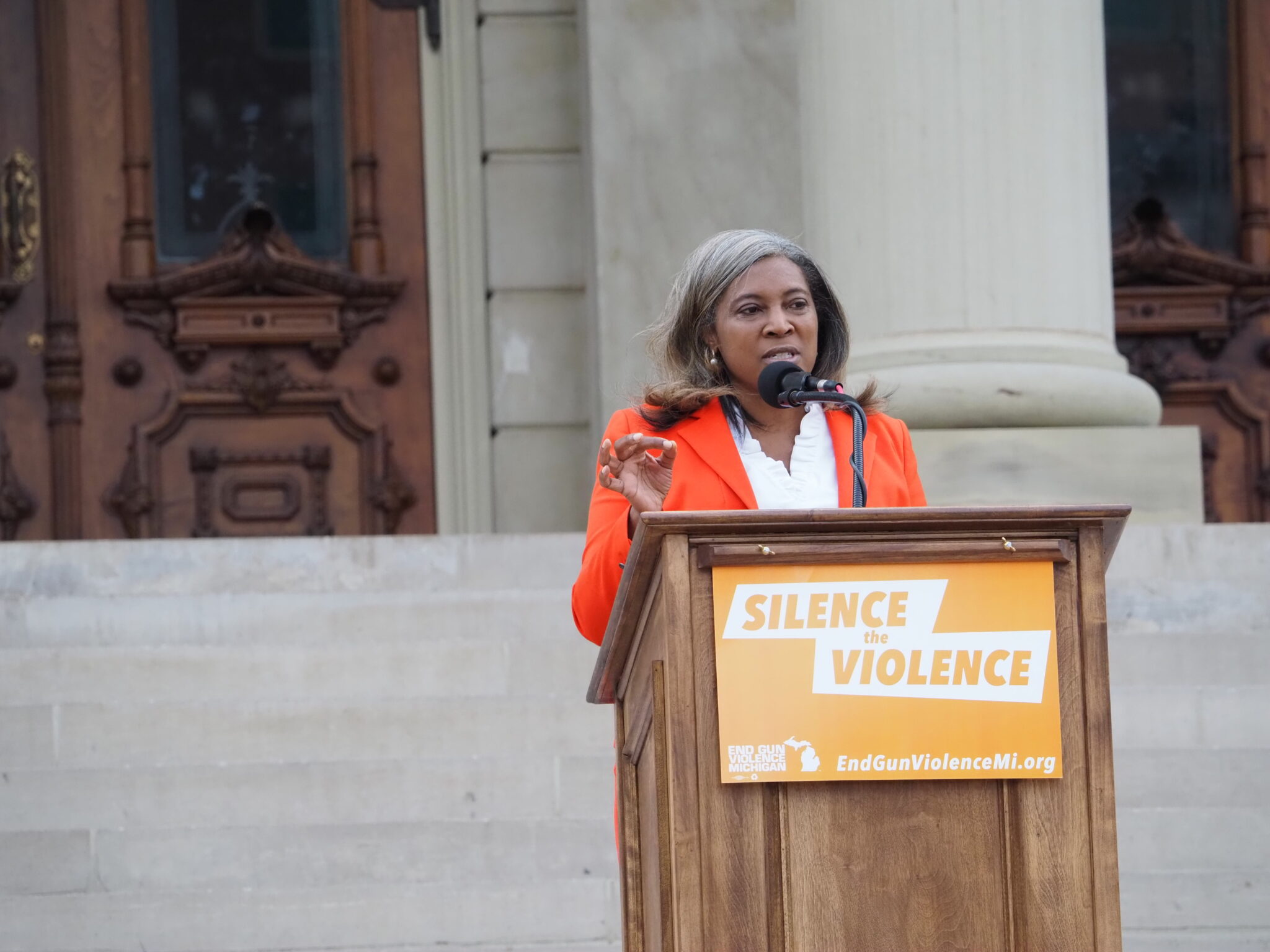 PamelaPughMI's tweet card. As the state waits on Gov. Gretchen Whitmer to call a special election for the vacant state 35th Senate District, Michigan Board of Education President Pamela Pugh made her bid for the seat official...