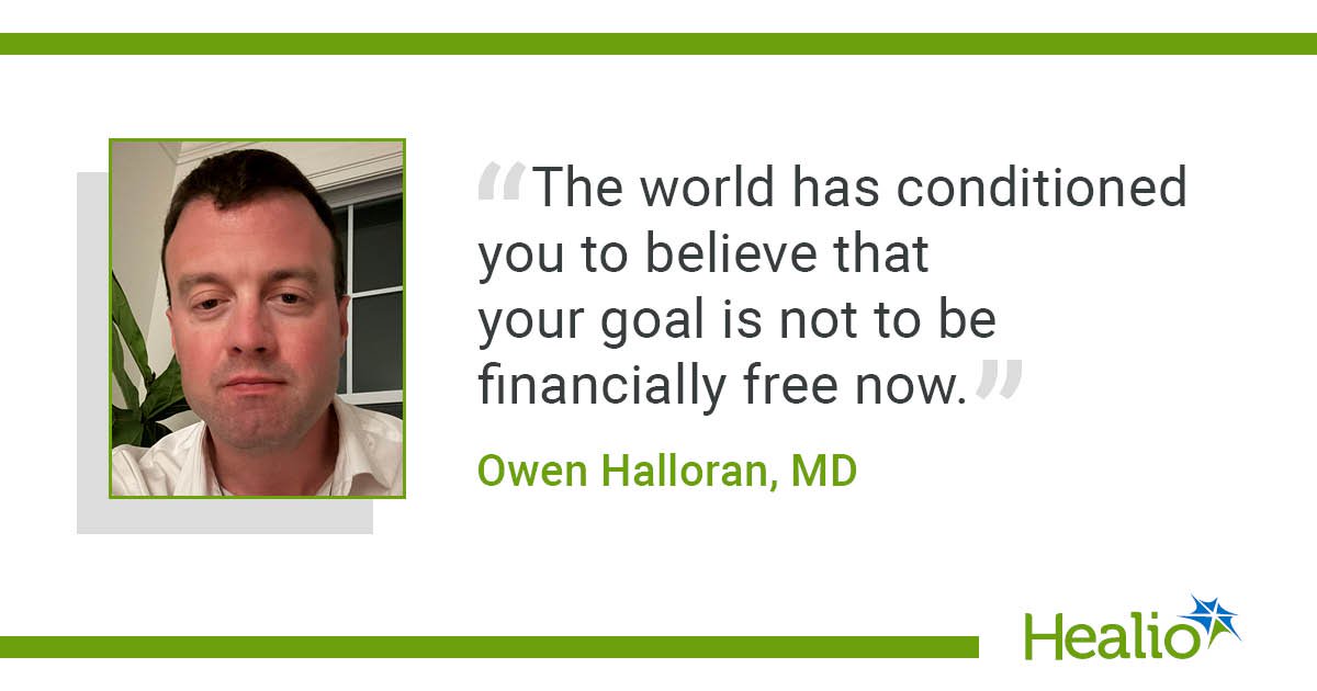 HealioPsych's tweet card. We (Jayanth Sridhar, MD, and Chirag P. Shah, MD, MPH) typically espouse a slow-and-steady tortoise approach to personal investing for physicians.