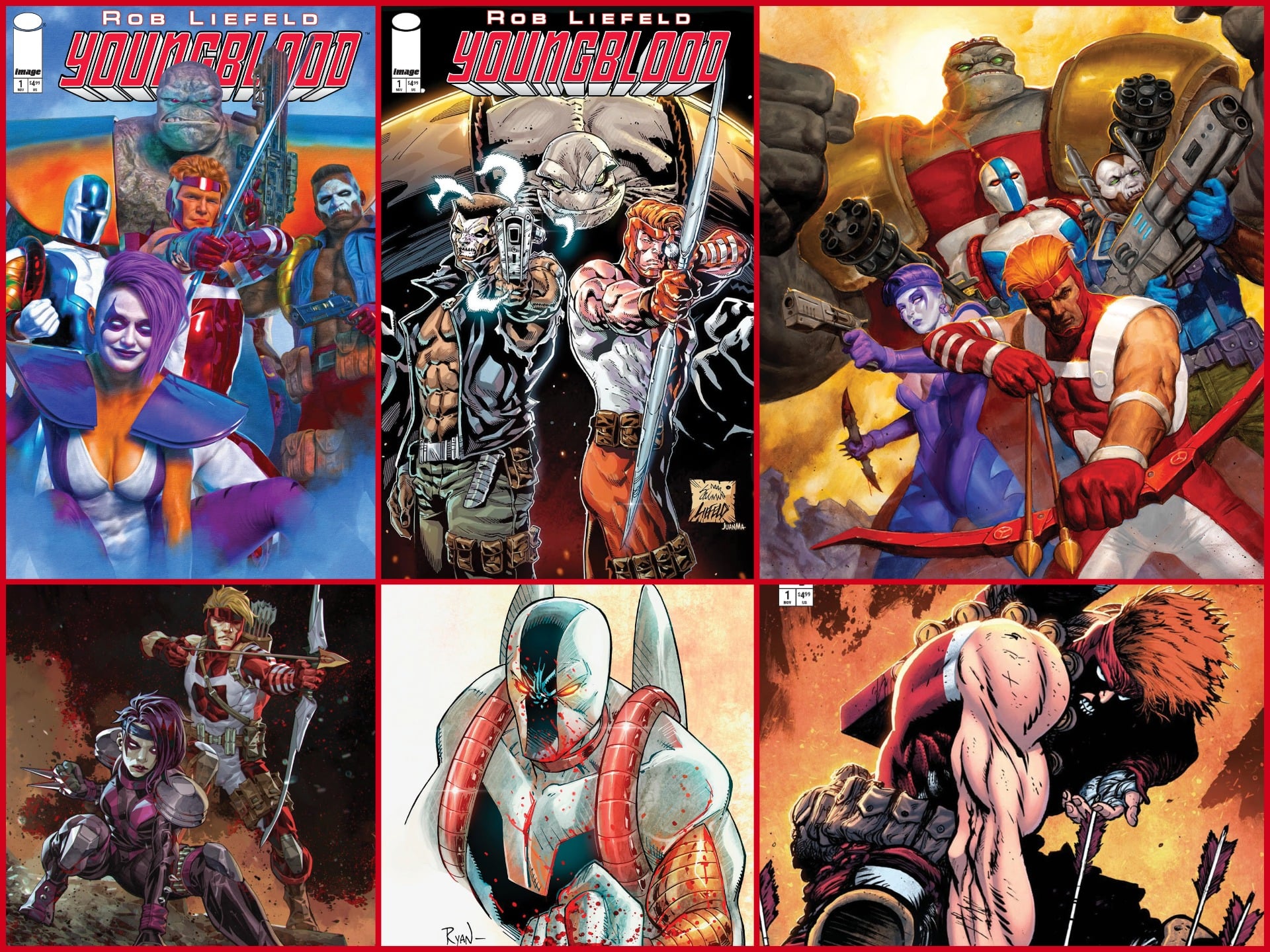 DonDrawsStuff's tweet card. Rob Liefeld is making a major comeback to Youngblood, writing and drawing an all-new series for the first time in three decades. The legendary Deadpool