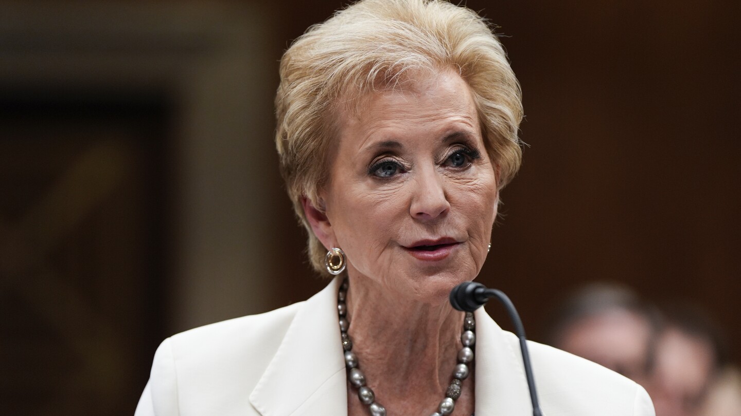 SenatorBaldwin's tweet card. Education Secretary Linda McMahon is expected to move quickly now that the Supreme Court has cleared the way for the Trump administration to continue unwinding her department.