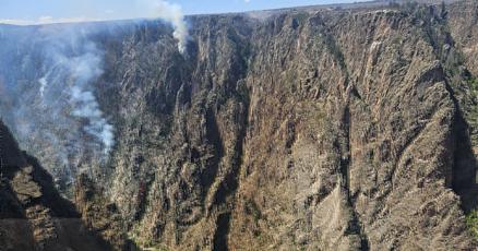 DenverGazette's tweet card. Several wildfires in western Colorado have scorched more than 30,000 acres as of Sunday, but firefighting crews are making progress with containment, incident officials said.