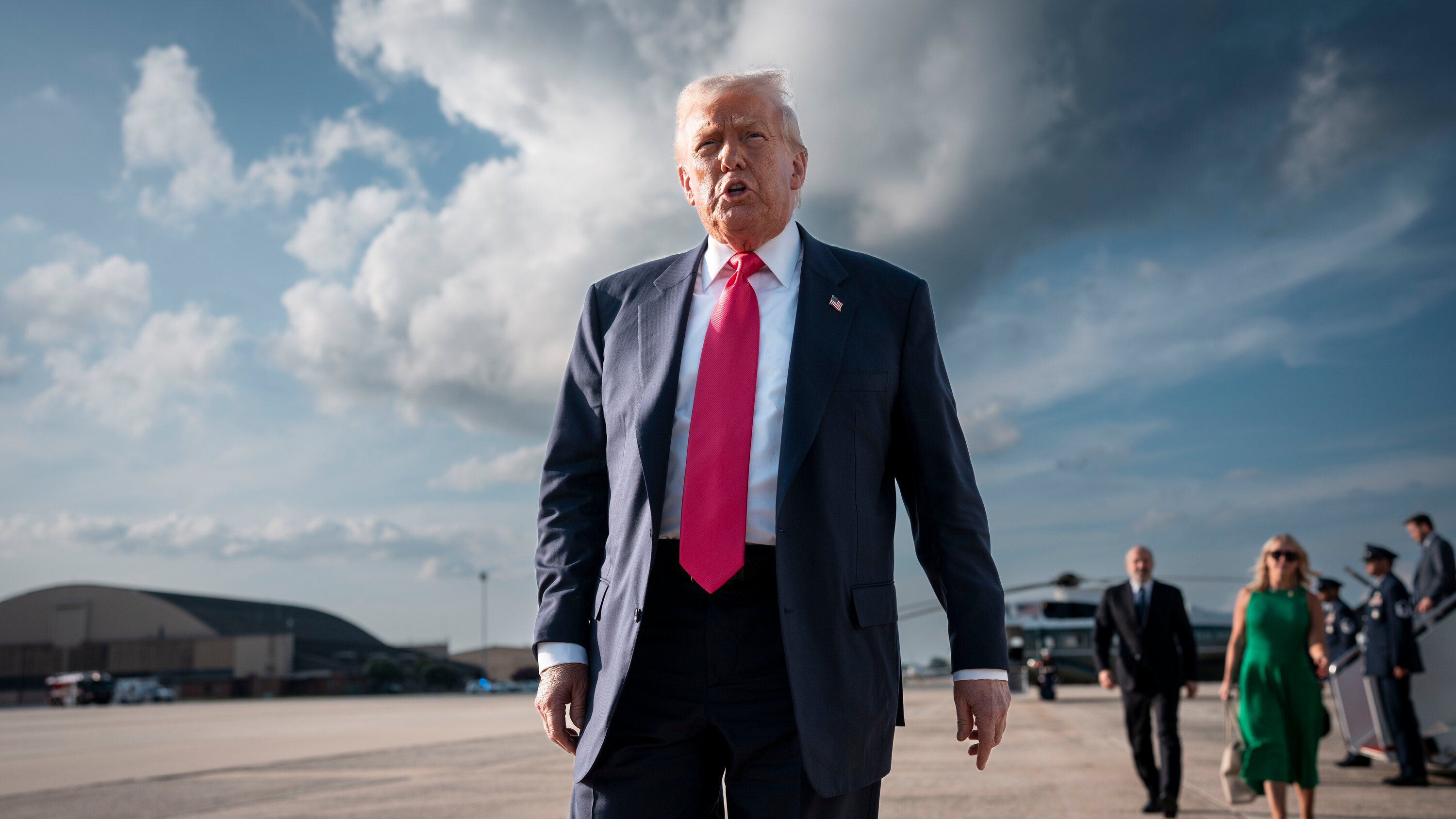 davidenrich's tweet card. What President Trump’s apparent inability to stop his supporters talking about Jeffrey Epstein reveals about the limits of his power.