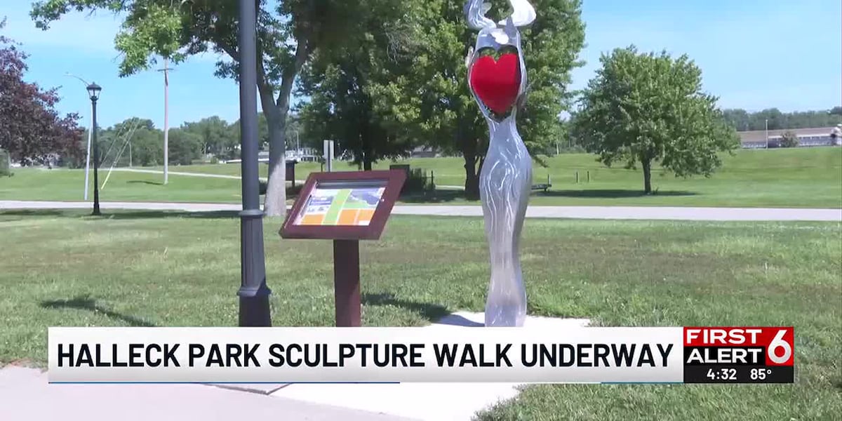 WOWT6News's tweet card. The Papillion Arts Foundation has been working to make it a destination for public art.