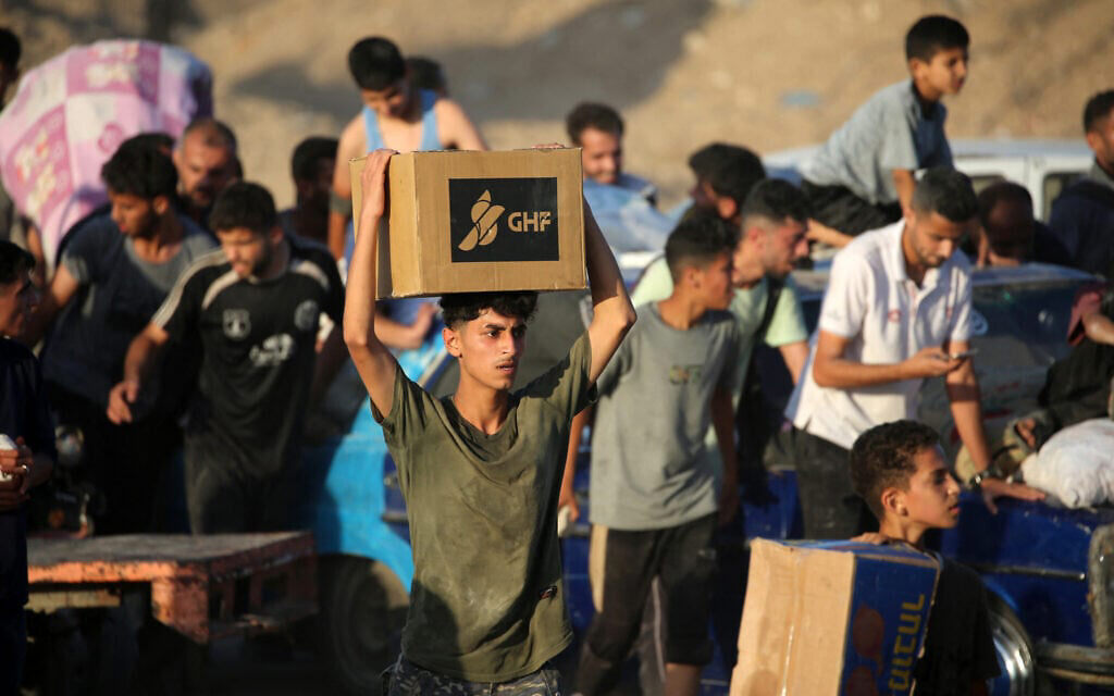 ThinkerDeep88's tweet card. The post GHF says UN agencies refusing offers to work together to bring more aid into Gaza appeared first on The Times of Israel.