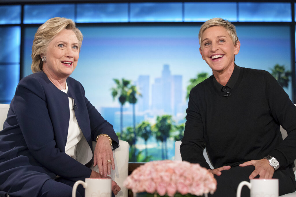 OffThePress1's tweet card. Ellen DeGeneres has made no secret of her new British life, posting social media clips of sheep charmingly trotting into her luxury rural home while she mows the lawn of the sprawling estate, her...