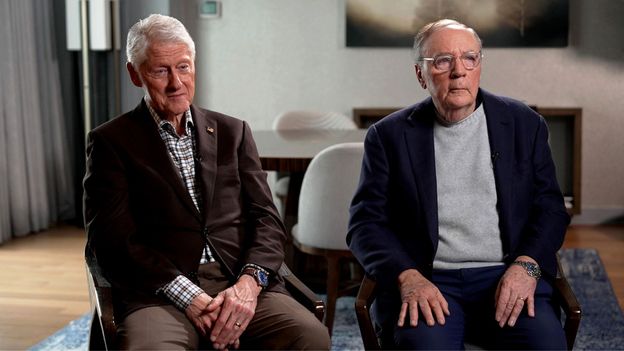 BillClinton's tweet card. Former US President Bill Clinton and best-selling author James Patterson sat down with the BBC to discuss how real life informed their new political thriller, The First Gentleman.
