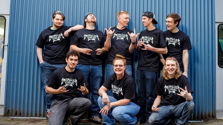 Comm_College's tweet card. A national workforce development program supported by the rock band Metallica is rolling into its seventh year with a new cohort of community colleges and its largest grant to date of about $3...