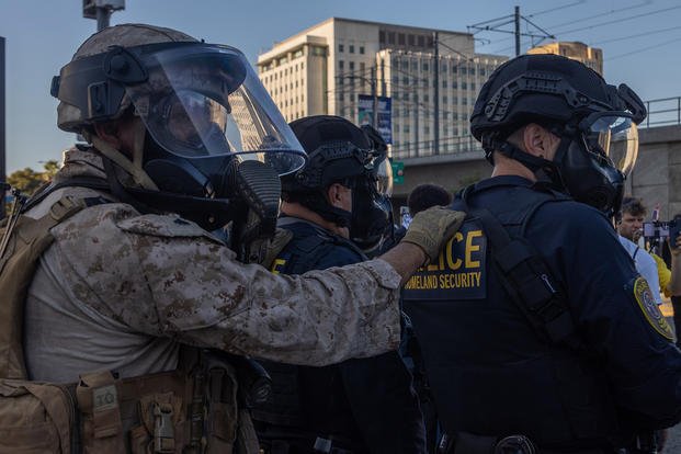 Militarydotcom's tweet card. Hundreds of Marines sent to Los Angeles in response to anti-immigration raid protests are set to head home after a little more than a month in the city, ending a controversial domestic deployment of...
