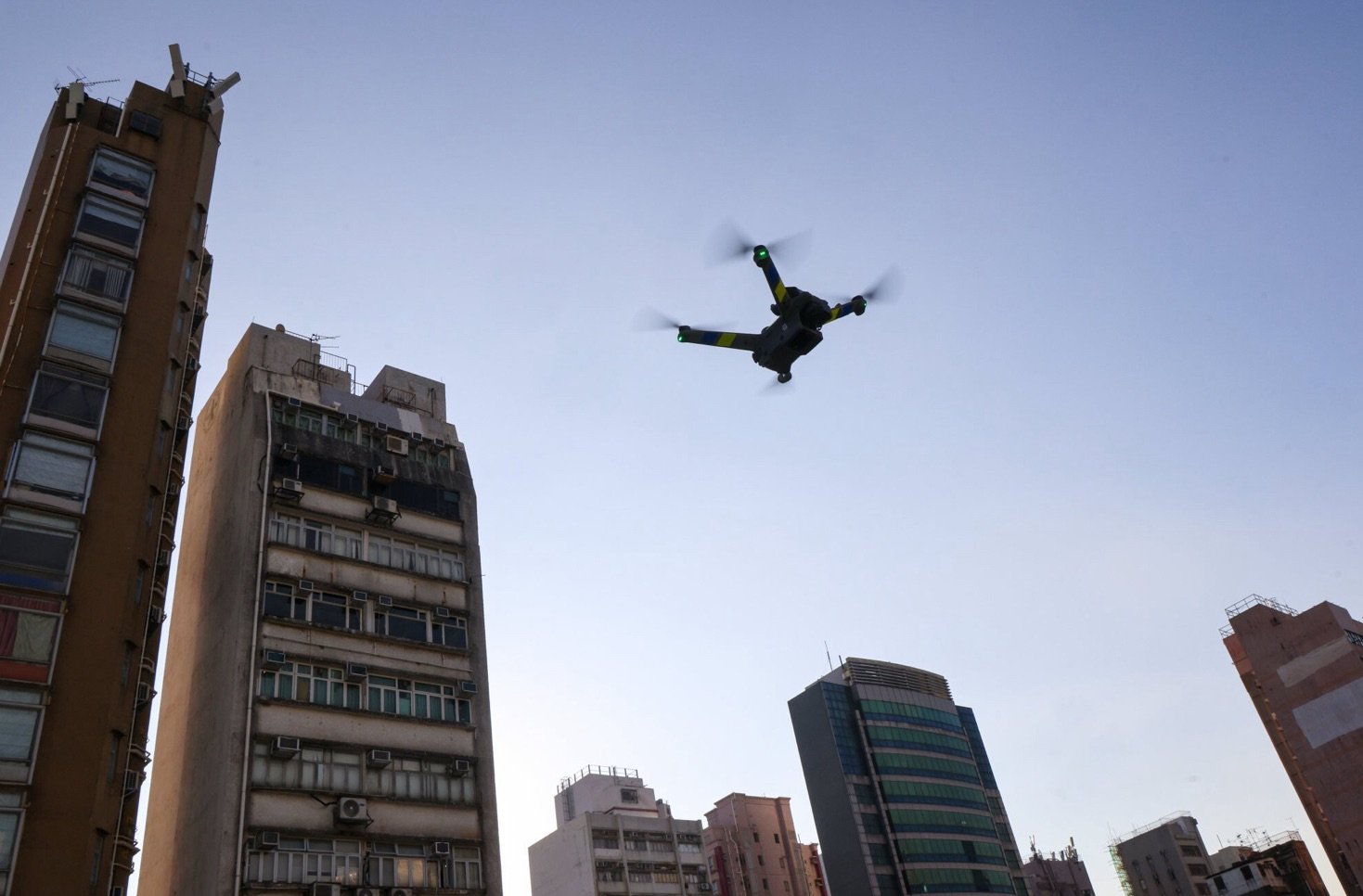 DroneXL1's tweet card. Hong Kong’s police force is advancing its use of drones in urban and border patrols, leading to quick detections and arrests in initial trials, as part of a