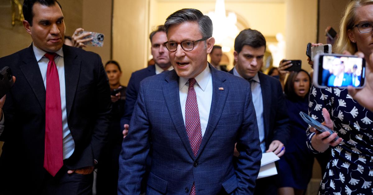 donnadecor08's tweet card. “Think of all these unspeakable crimes, and, as you noted earlier, probably 1,000 victims,” House Speaker Mike Johnson said