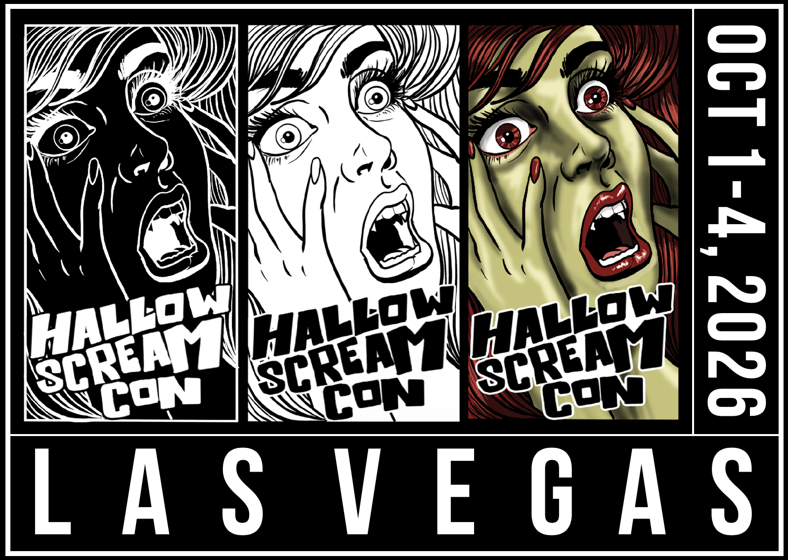 FANGORIA's tweet card. Ahead of its first event next fall, HallowScreamCon has officially announced that it'll be taking over the Las Vegas Convention Center.