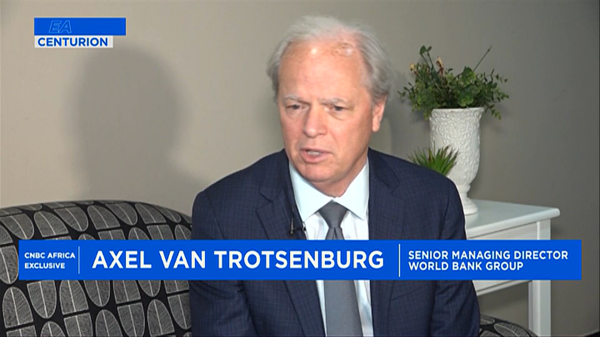 AxelVT_WB's tweet card. The World Bank has praised South Africa's leadership during last week's G20 finance ministers and central bank governor's meetings despite geo-political tensions wracking global trade.