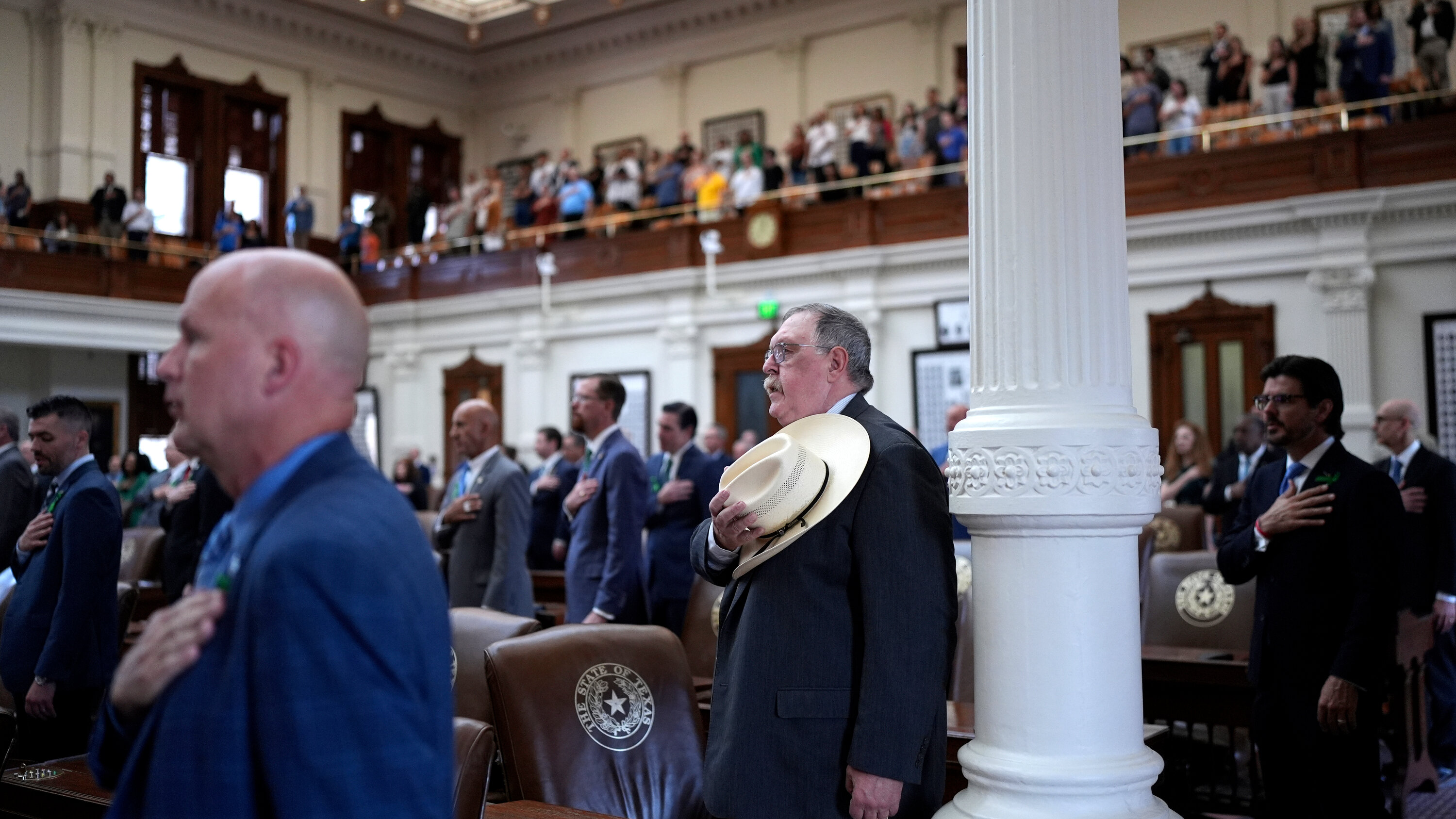 tlangford's tweet card. By taking up new congressional maps pushed by President Trump first, Republicans hope to discourage Democrats from walking out of a special session before they vote on flood relief.