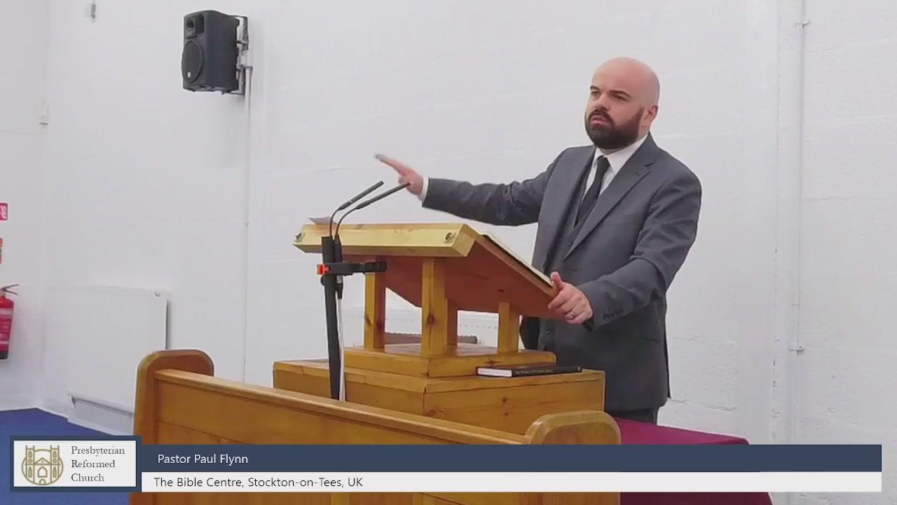 TheBibleCentres's tweet card. Paul Flynn | Presbyterian Reformed Church of Stockton-on-Tees