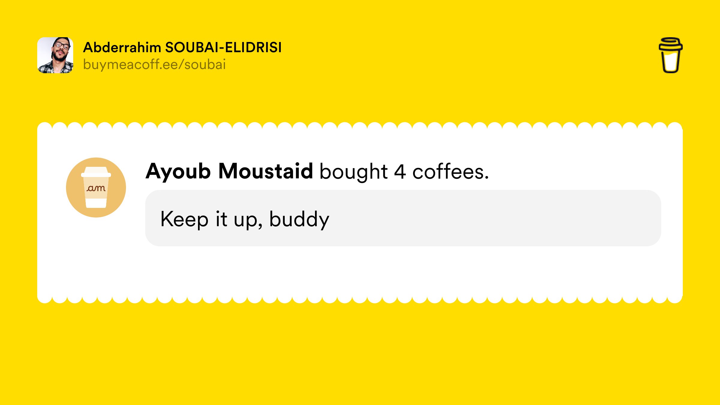S7aba_Podcast's tweet card. Hey 👋 I'm Abderrahim a Software engineer from Morocco. I host a cloud podcast at https://s7aba.ma and I write about web and cloud technologies on https://soubai.me You can now buy me a coffee!