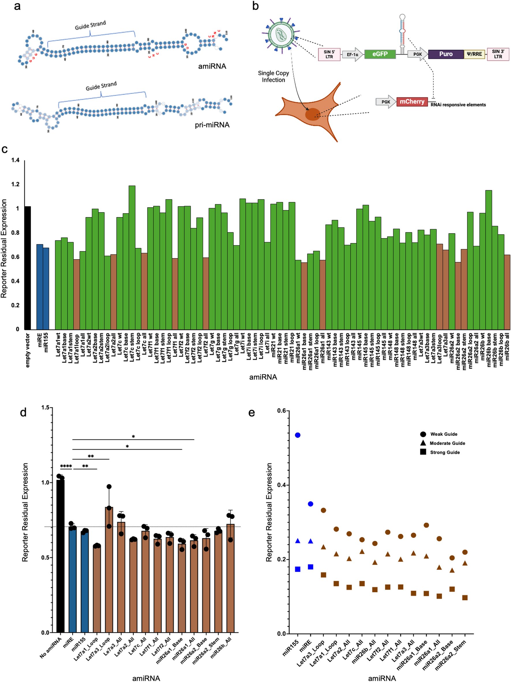 AngTopher's tweet card. Scientific Reports - Engineered microRNA scaffolds for potent gene silencing in vivo