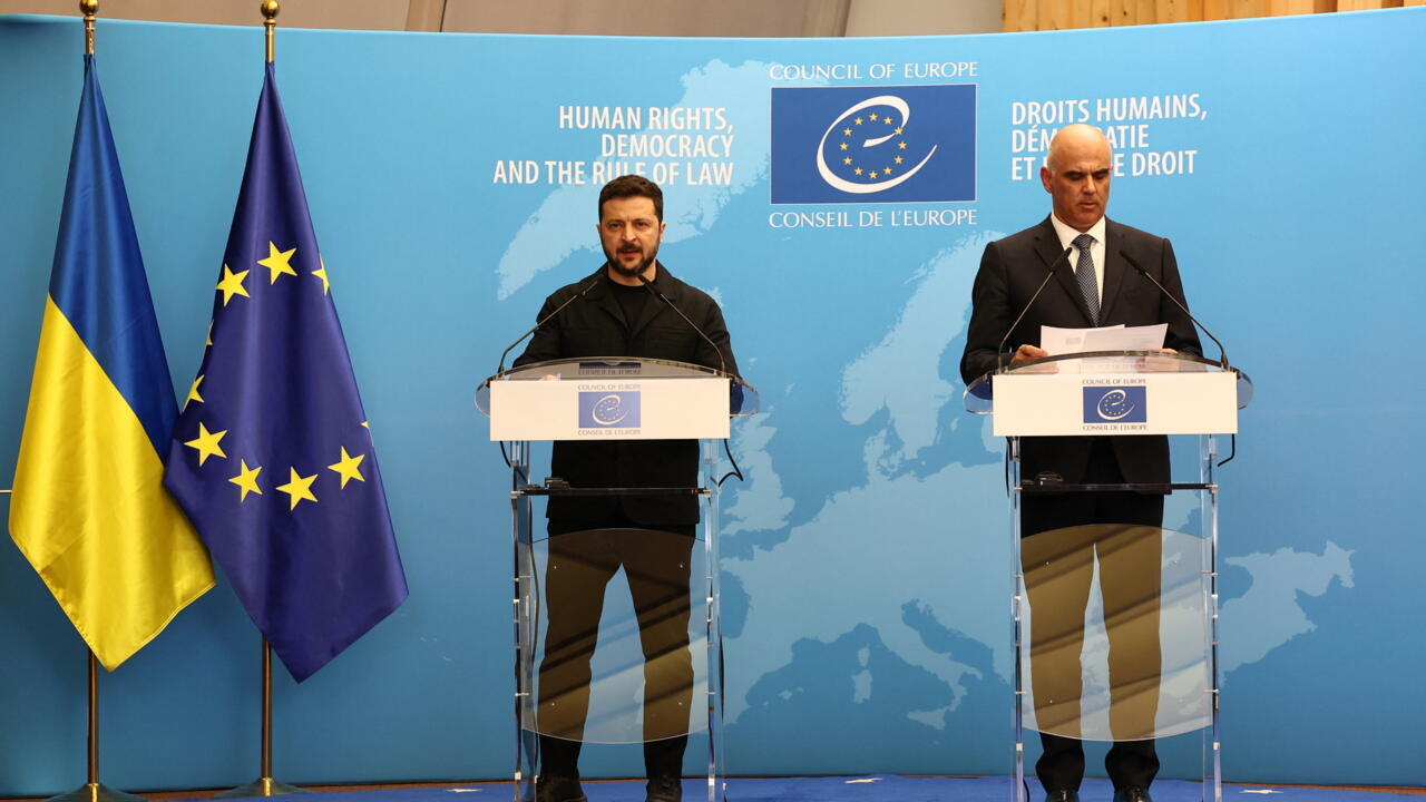 rfidecryptage's tweet card. Plus de trois ans après le début de l’invasion russe en Ukraine, qui a fait plus d’un million de morts selon le Wall Street Journal, le Conseil de l’Europe a validé avec Volodymyr Zelensky, le...