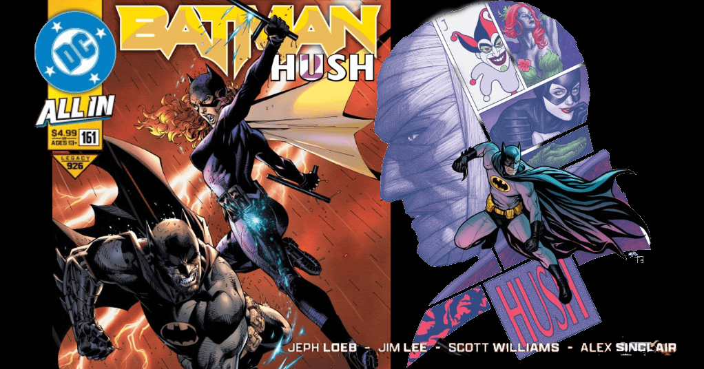 ComicWatchHQ's tweet card. Witness An Unlikely Alliance As Hush 2 Continues in Batman #161on shelves & digital platforms onJUly 23, 2025, from #JephLoeb @jimlee @scottwilliamsinks @sinccolor #RichardStarkings &DCOfficial...