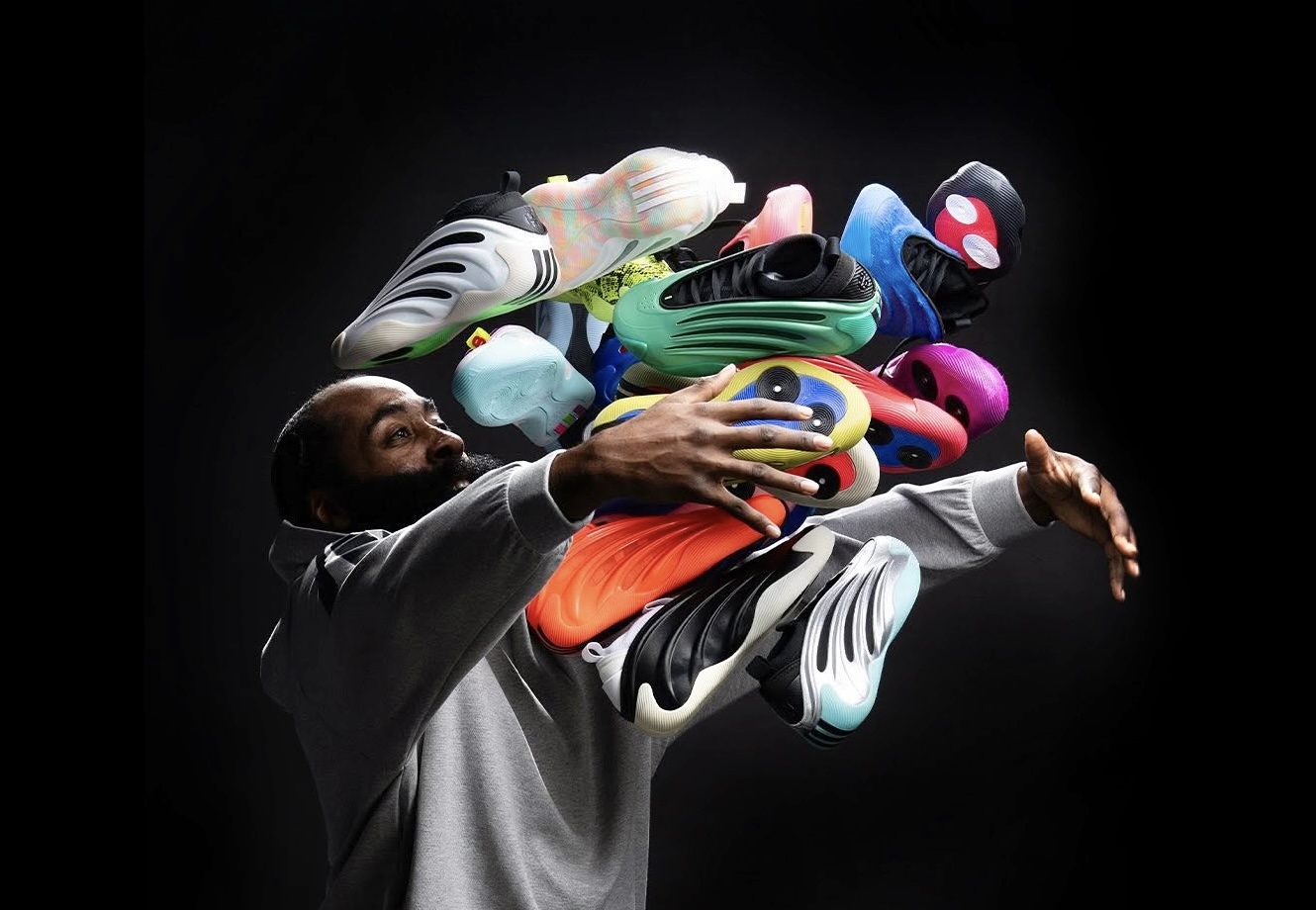 NickDePaula's tweet card. James Harden has been going through a revolutionary sneaker run for the last three years. Here's how his partnership with adidas has been so successful.